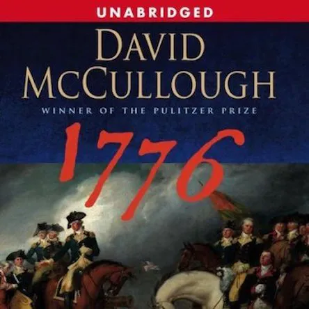 David McCullough’s 1776 book cover